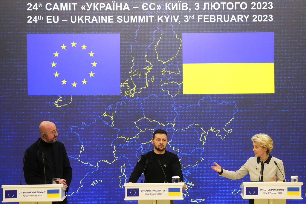 Историческа среща на върха Европейски съюз – Украйна се провежда
