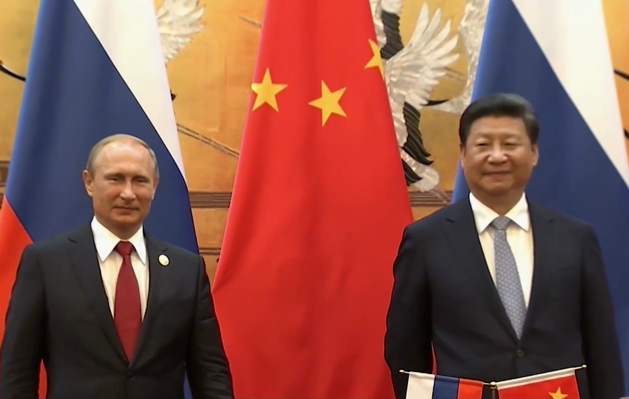 Китайският президент Си Цзинпин и руският президент Владимир Путин завършиха