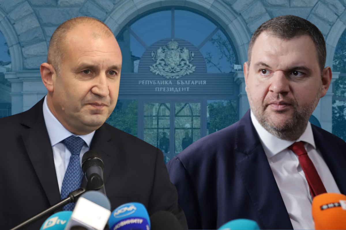 Президентът Румен Радев определи твърденията на Делян Пеевски за институционален