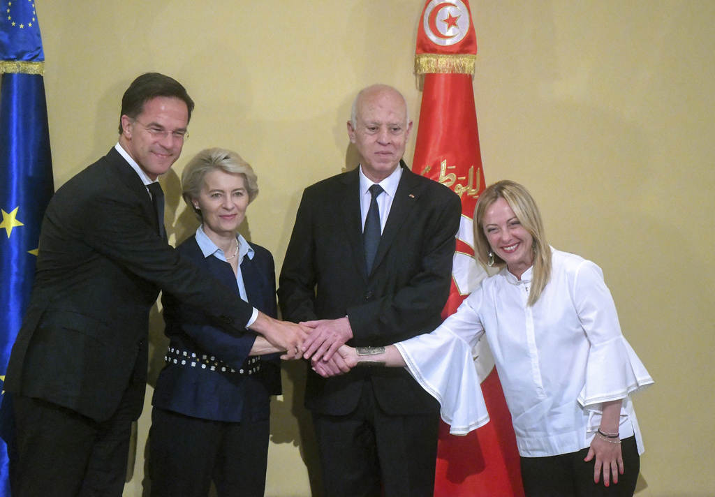 Tunisia EU Presidency AP