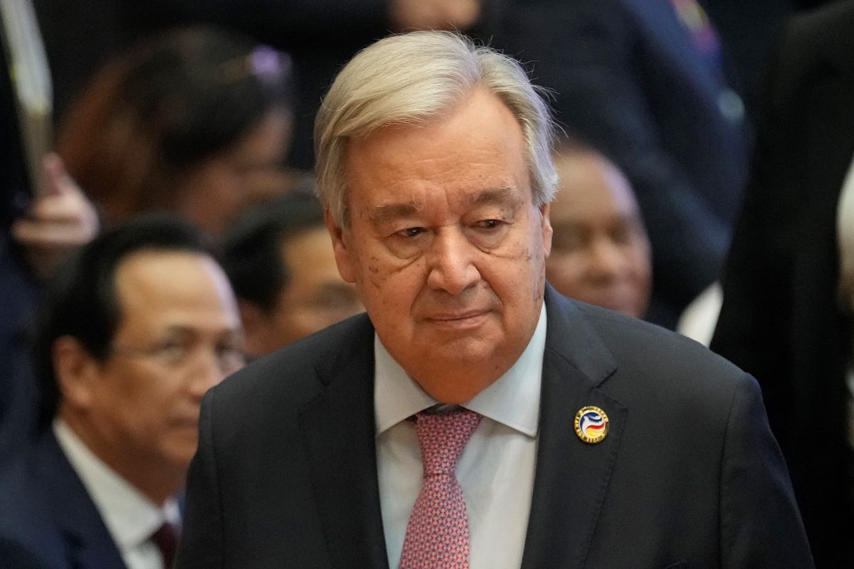 U.N. Secretary General Antonio Guterres AP