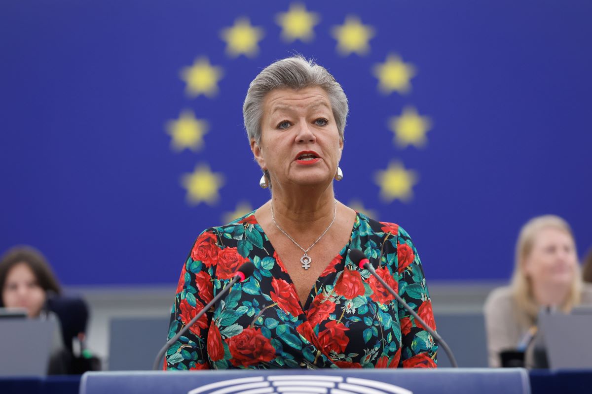 EU Ylva Johansson AP