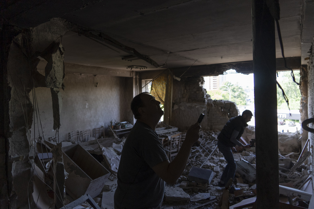 Русия с мощна въздушна атака над украинската столица Киев В