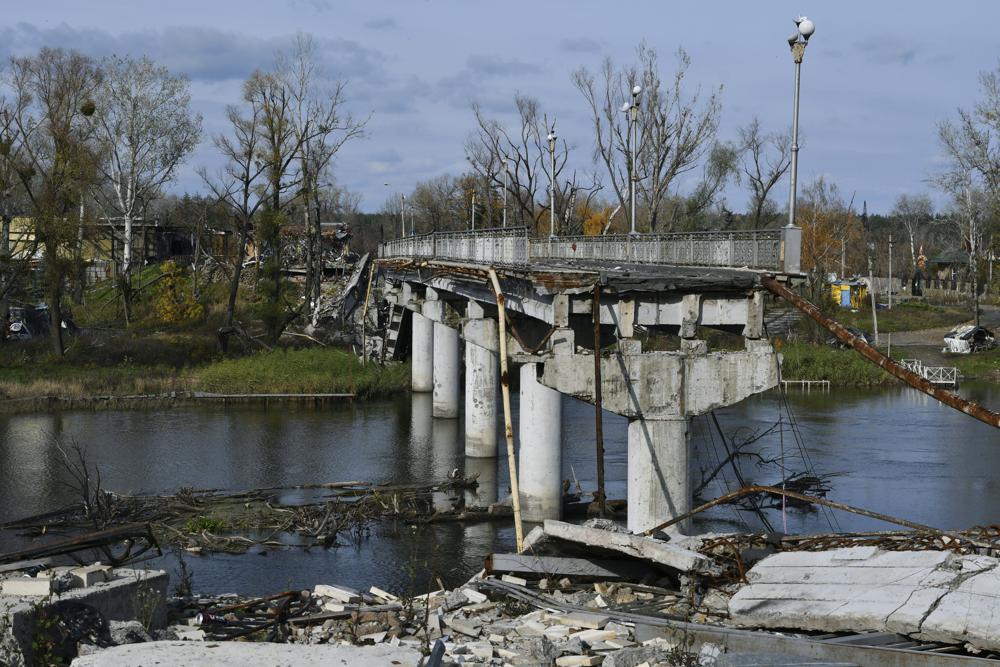 Ukraine Bridge Hitted