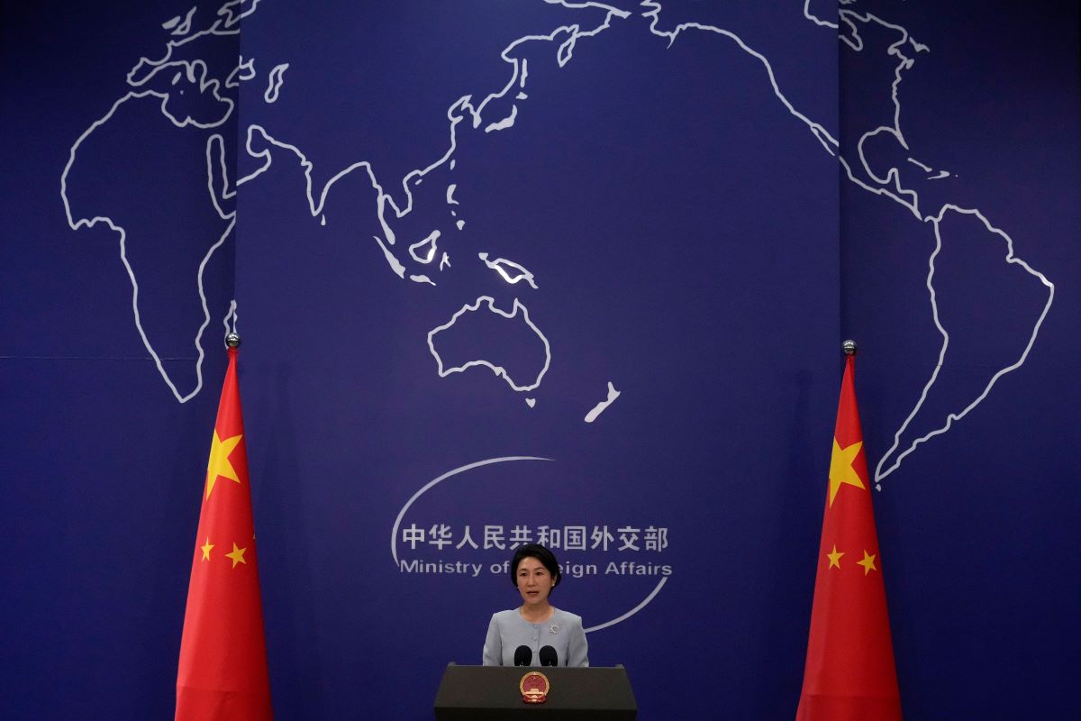 Chinese Foreign Ministry Spokesperson Mao Ning AP