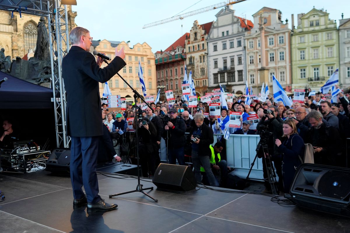 Голям митинг в подкрепа на Израел се проведе в чешката