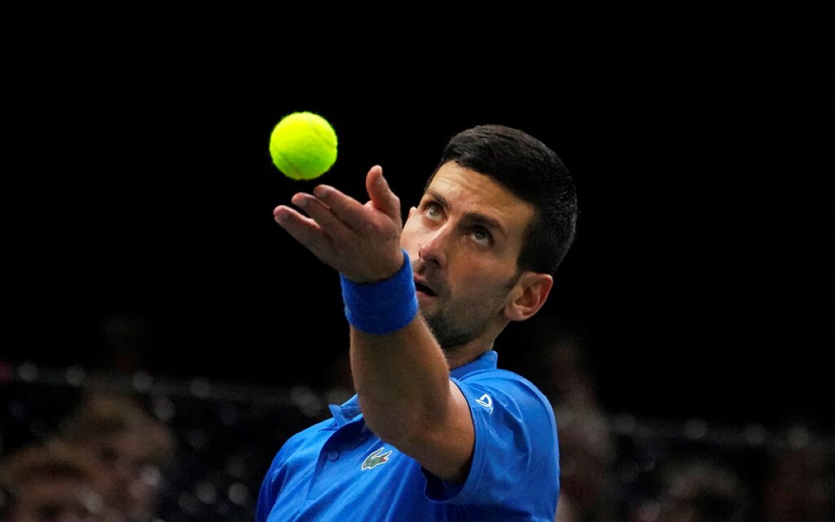 Водачът в световната ранглиста на тенисистите Новак Джокович няма да