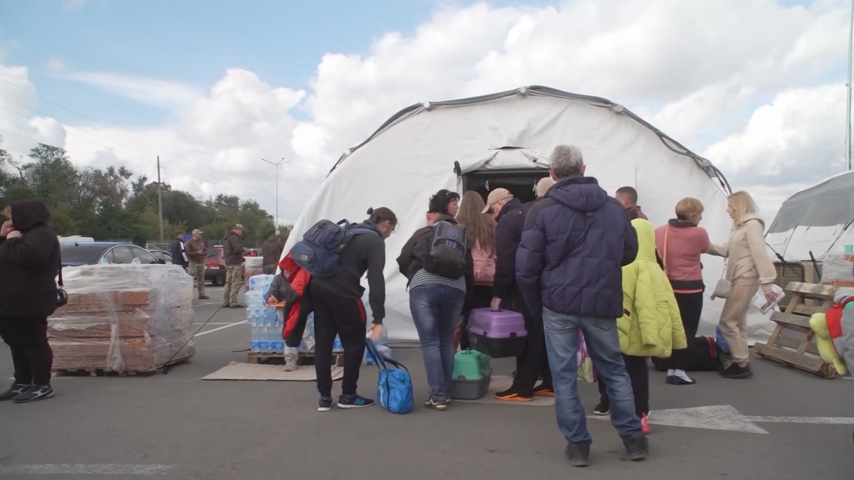 Броят на вътрешно разселените в Украйна започна да се увеличава