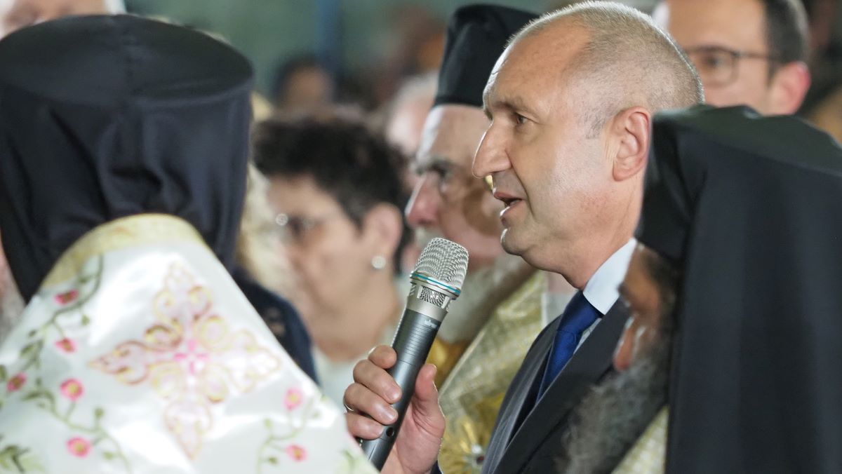 Президентът Румен Радев отправи приветствие към новия патриарх по време