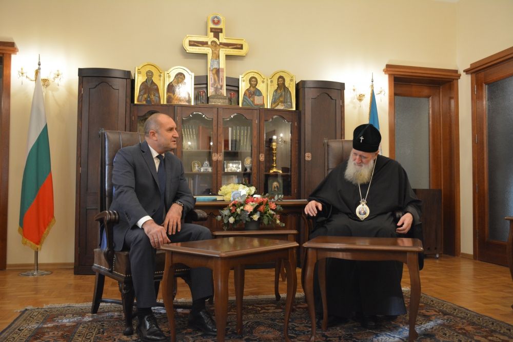 На именния си ден Негово Светейшество Българският патриарх Неофит прие