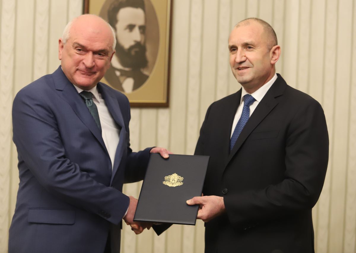 Кандидатът за служебен премиер Димитър Главчев представи състава на кабинета