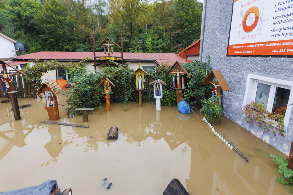 Poland Floods AP