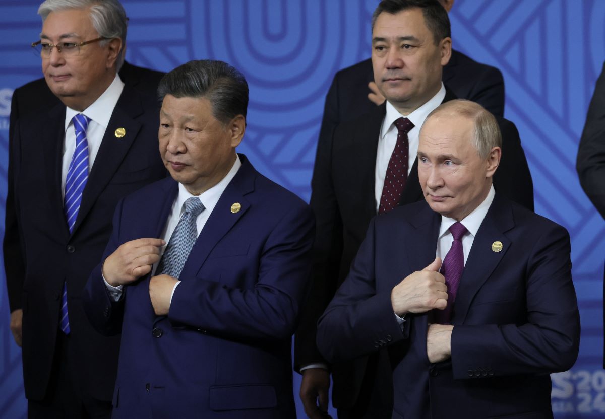 Russia BRICS Putin Xi Linping AP