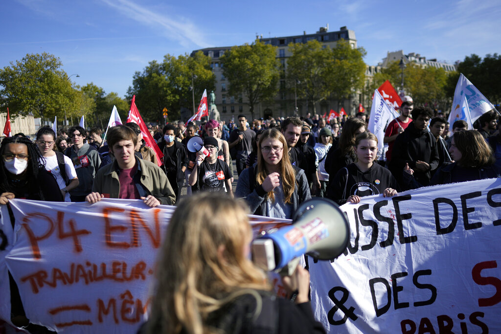France Protests AP