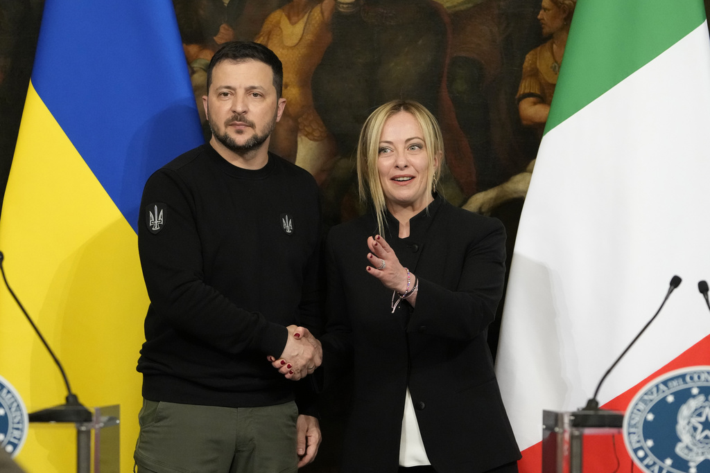 Italy Russia Ukraine War AP (2)