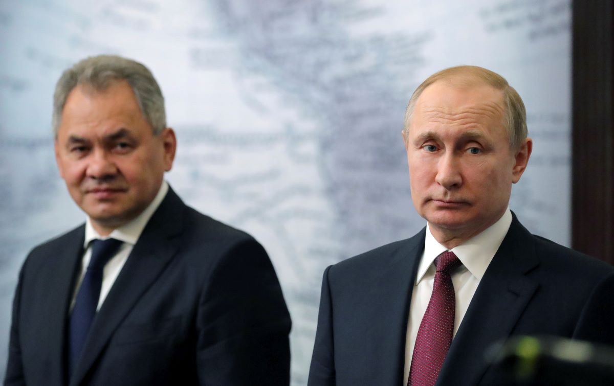 Президентът на Русия Владимир Путин освободи Сергей Шойгу от поста