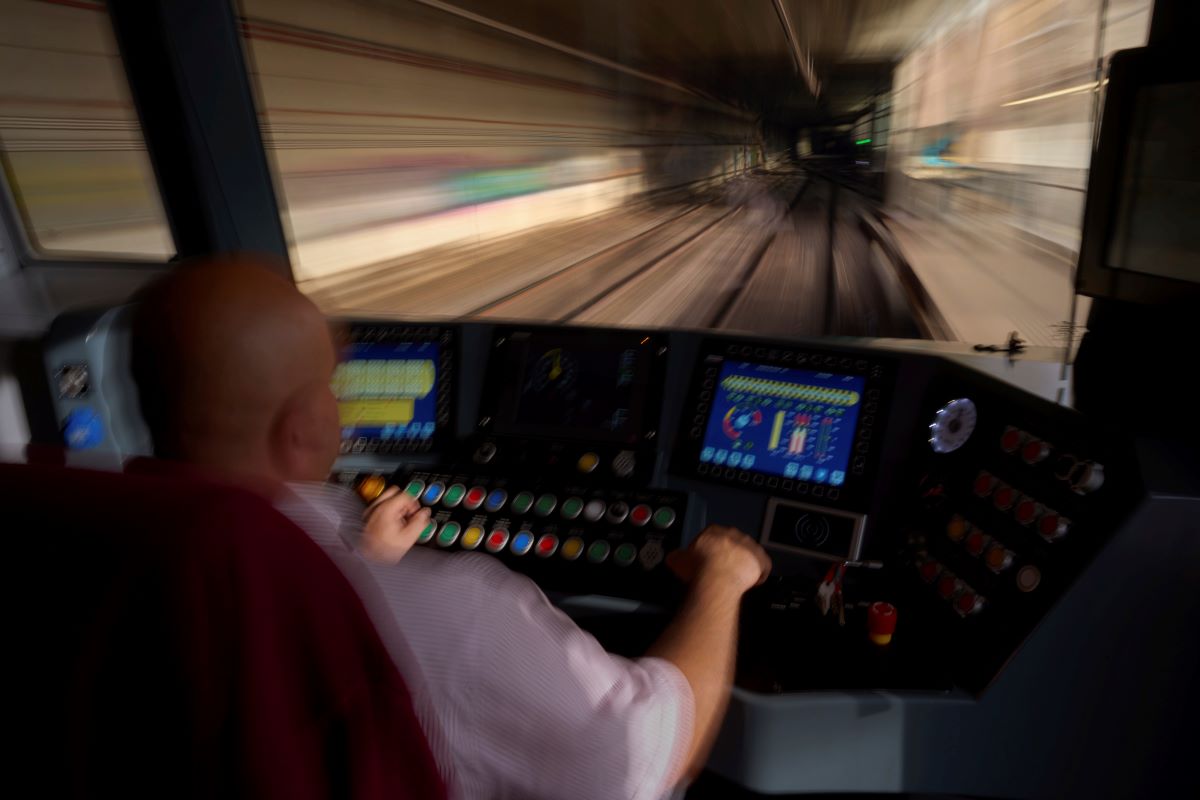 Metro Vlak Barcelona Barselona AP