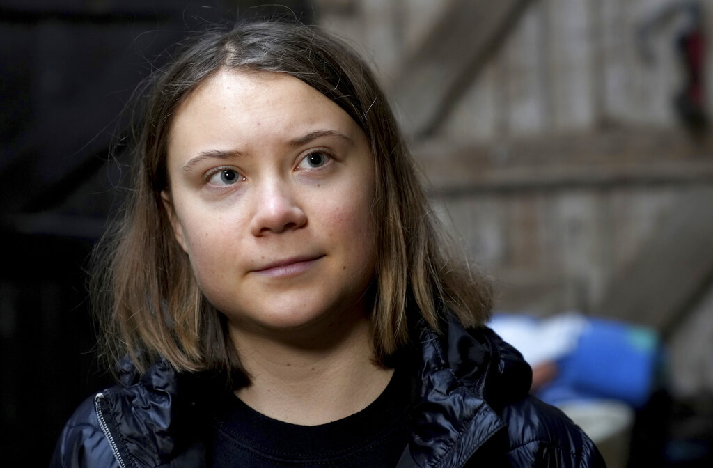 Активистката за климата Грета Тунберг е сред задържаните по време