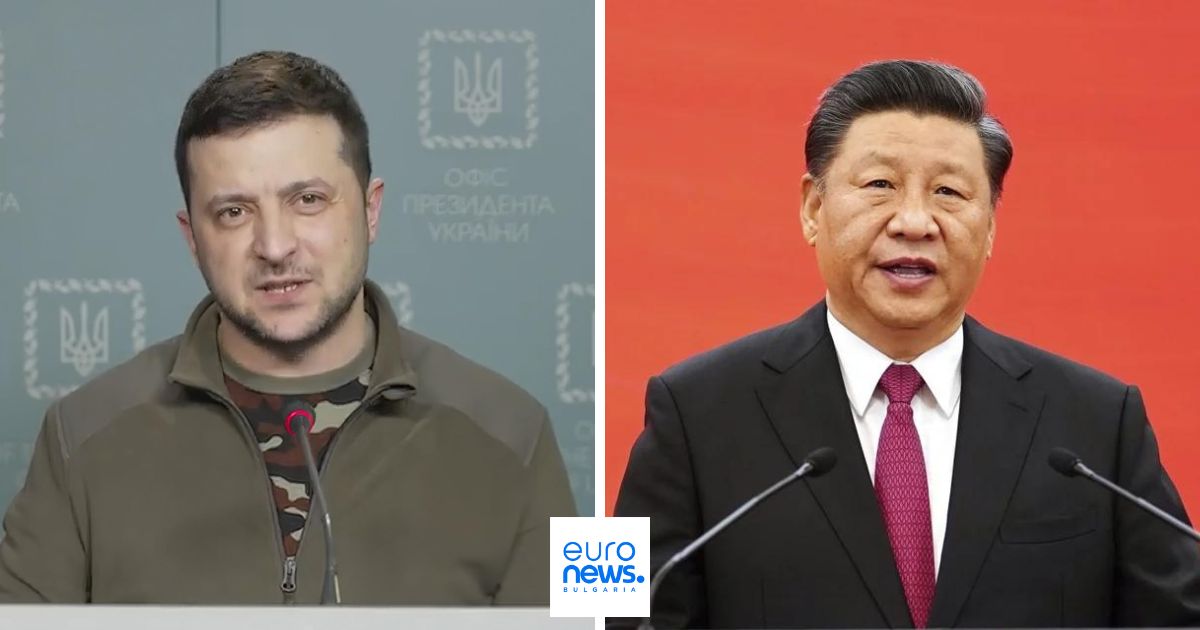 Украинският президент Володимир Зеленски отправи покана към китайския си колега