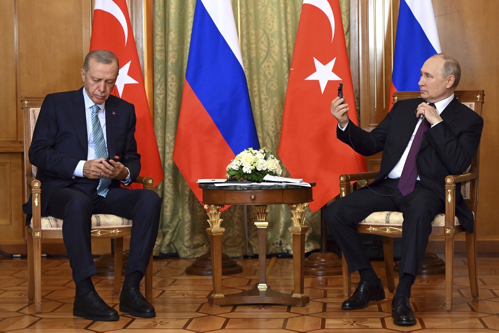 Турският президент Реджеп Тайип Ердоган заяви че след разговорите с