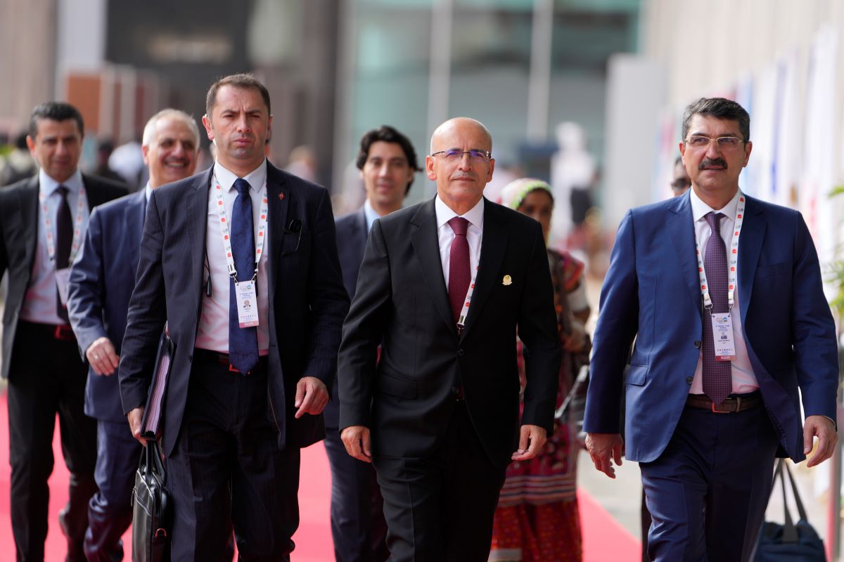 G20 Turski Minsiter Finansi Mehmet Simsek AP