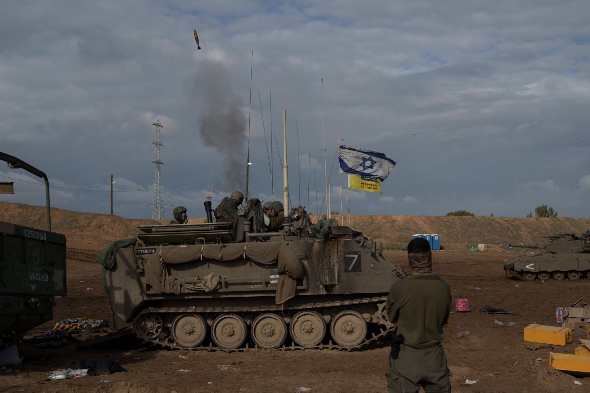 Izrael Israel Tank Palestina Gaza AP