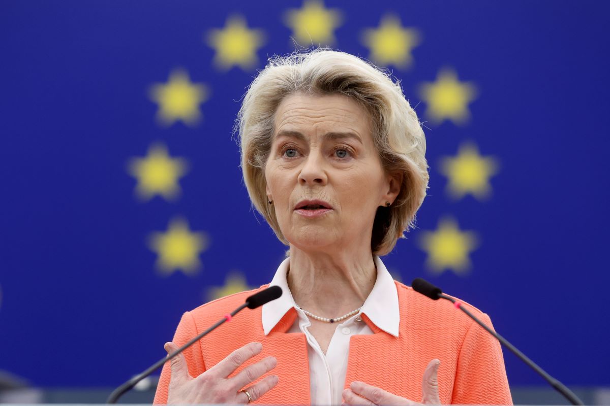 Ursula Von Der Leyen Layen EC Evropeyska Komisia AP