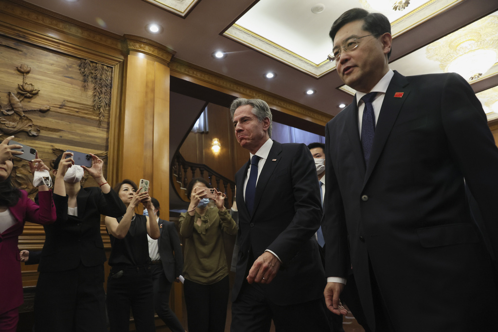 APTOPIX China US Blinken Reuters AP