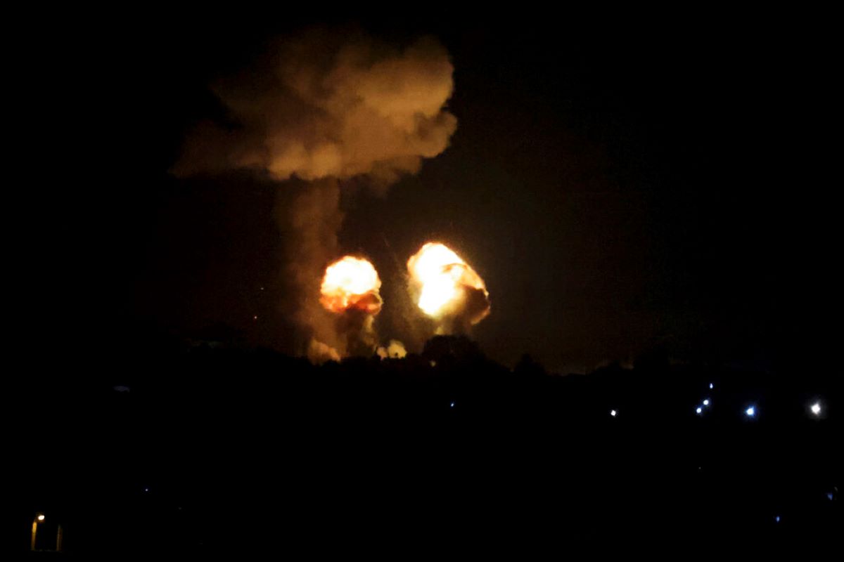 Israel Palestinians Gaza Airstrikes AP