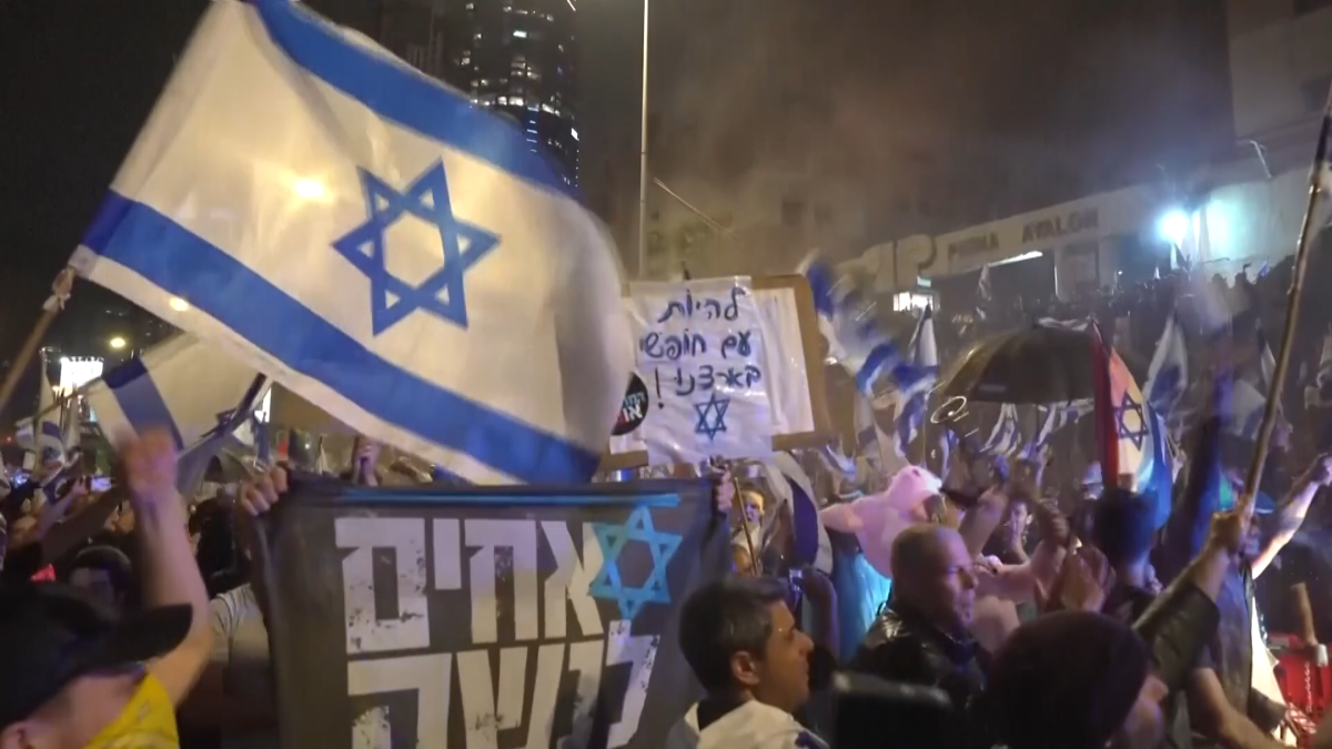 Israel Izrael Protesti AP