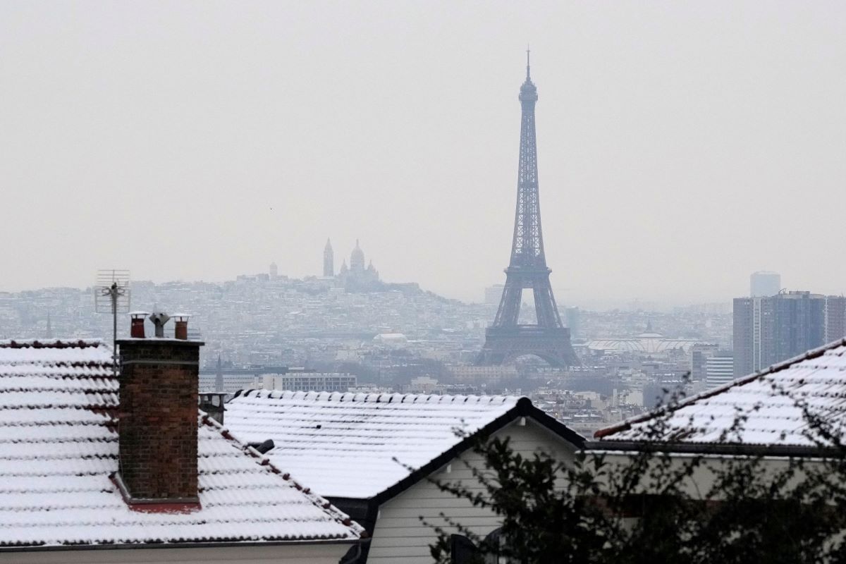 Ледена прегръдка се спусна над голяма част от Европа Отвъд