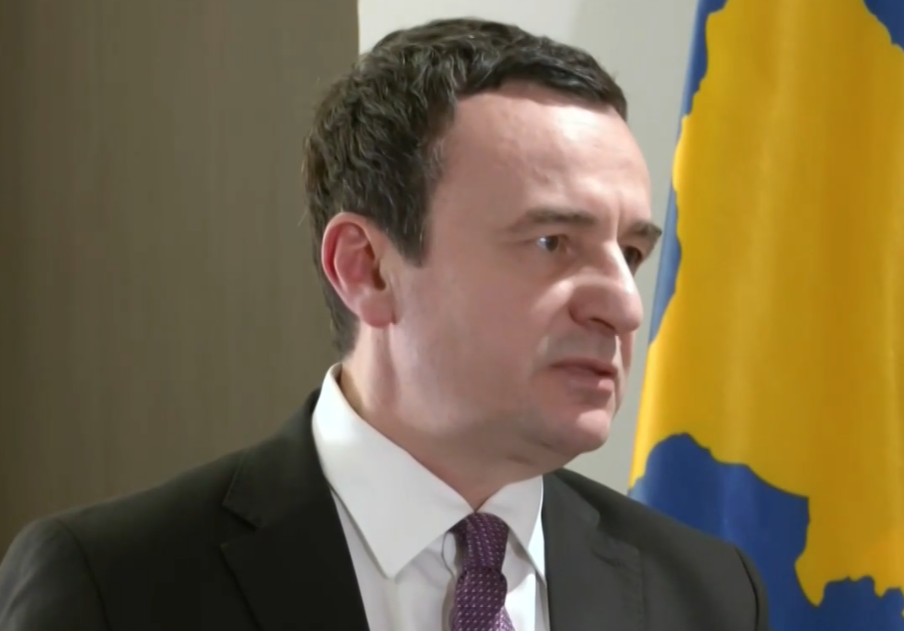 Премиерът на Косово Албин Курти даде специално интервю за Euronews като в него