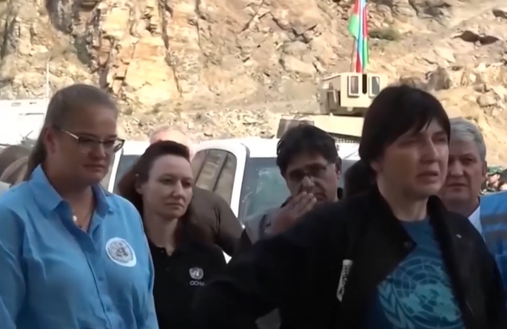 Първата мисия на ООН пристигна в Нагорни Карабах за да