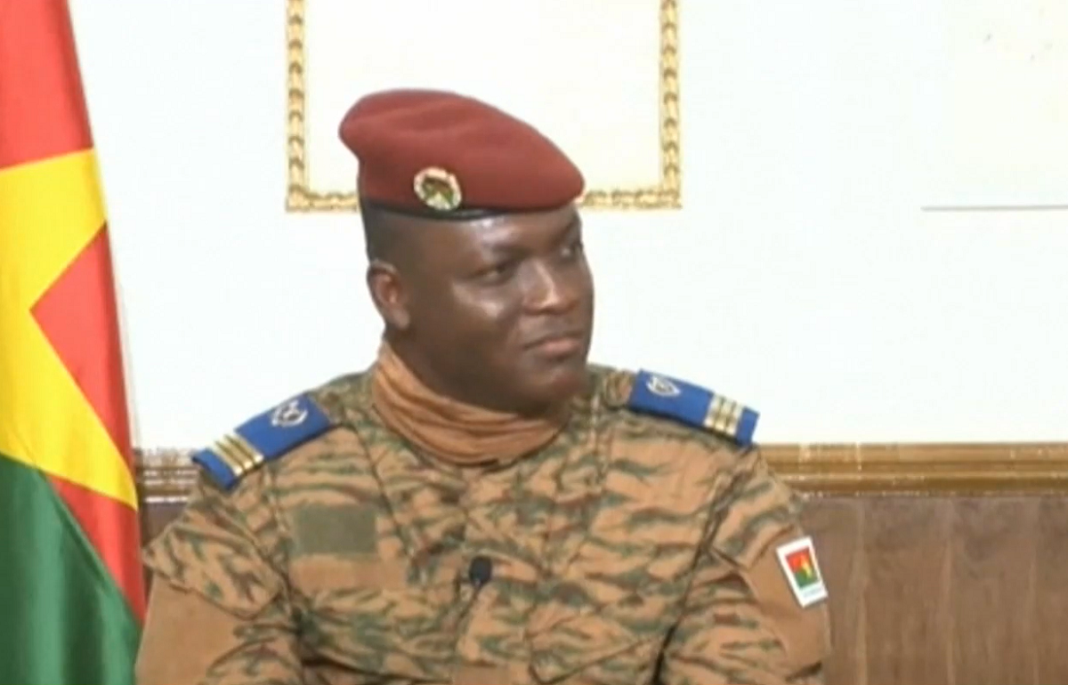 Военният лидер на Буркина Фасо Ибрахим Траоре заяви, че не