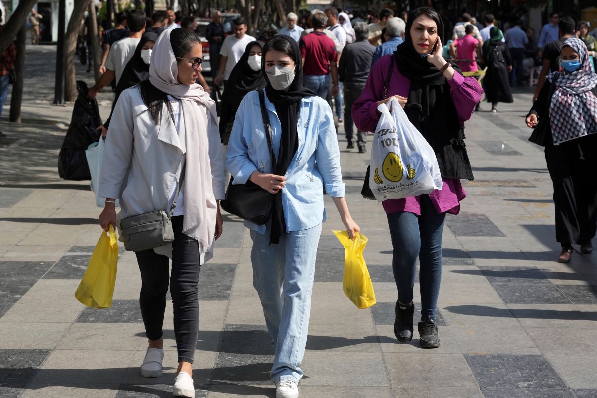 Iran Protests Woman Jeni AP