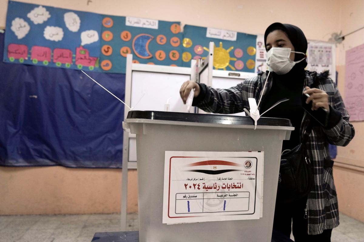 Egipet Izbori Elections AP
