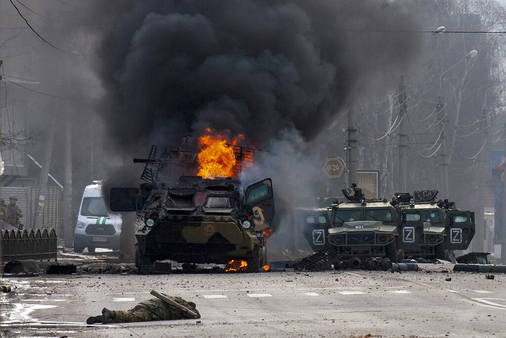 Масовият обстрел на руските сили по украинска гражданска инфраструктура в