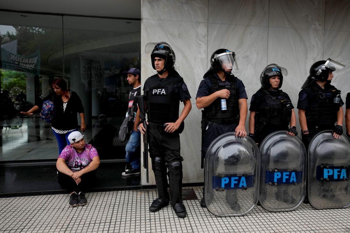 Argentina Protest AP