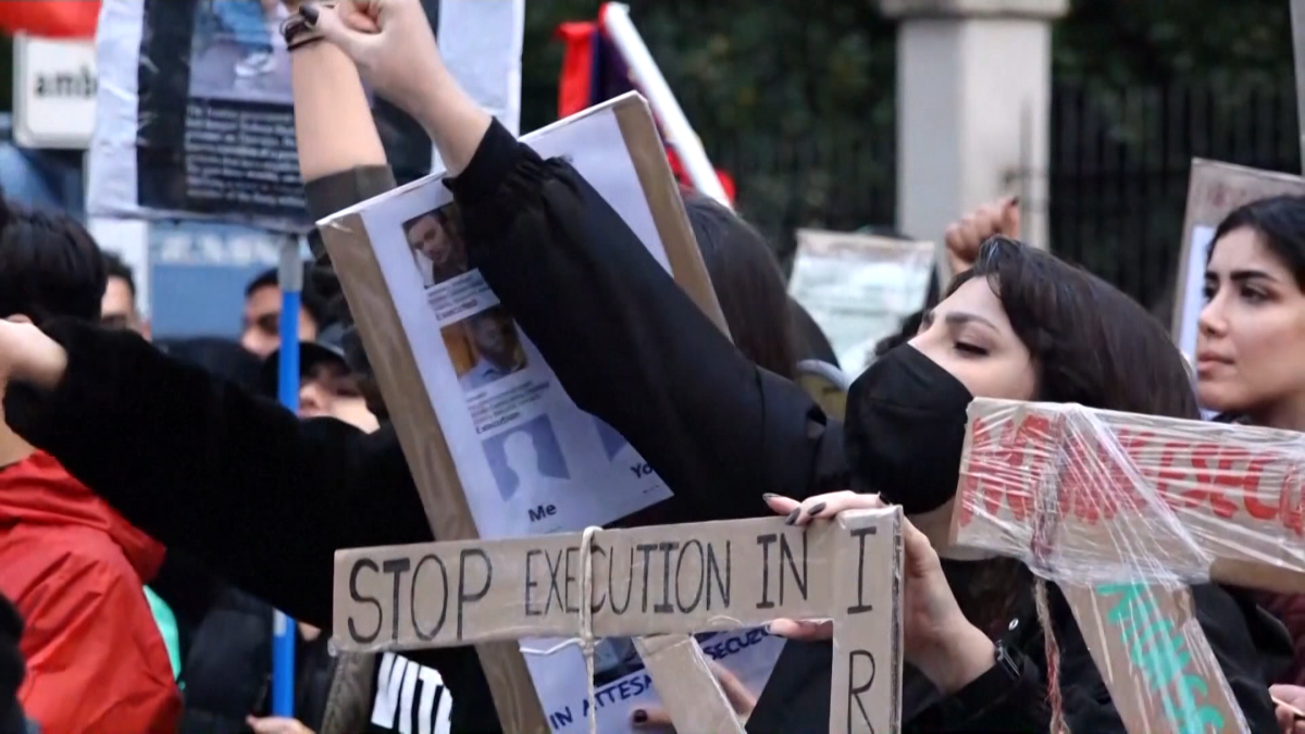 Iran Ekzekucia Protesti AP