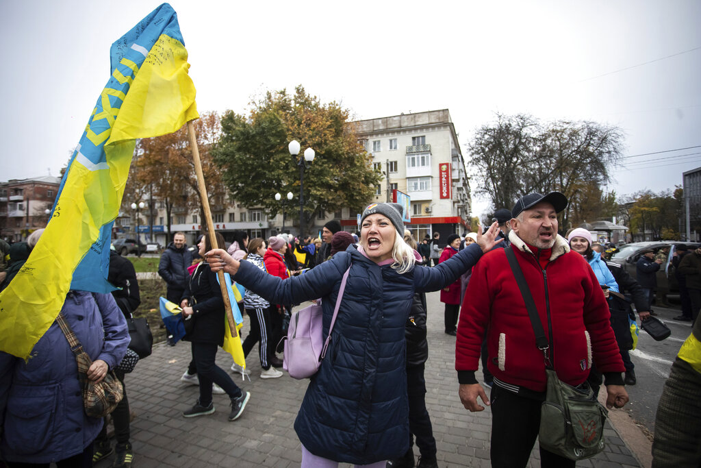 Украинските сили са установили контрол над повече от 60 населени