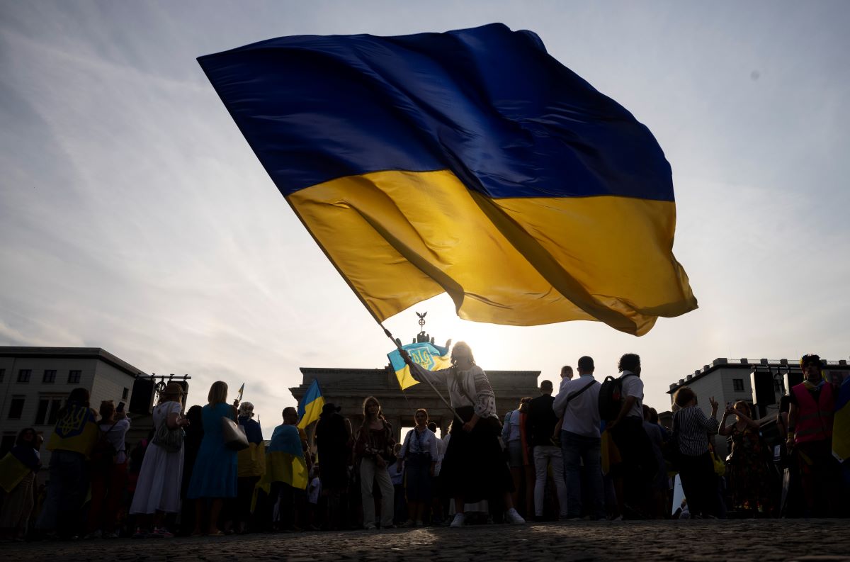 Ukrainsko Zname Ukraine Flag