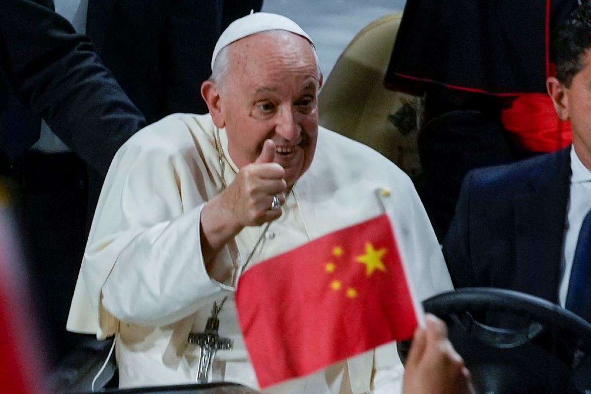 Папа Франциск отправи специален поздрав към благородния народ на Китай,