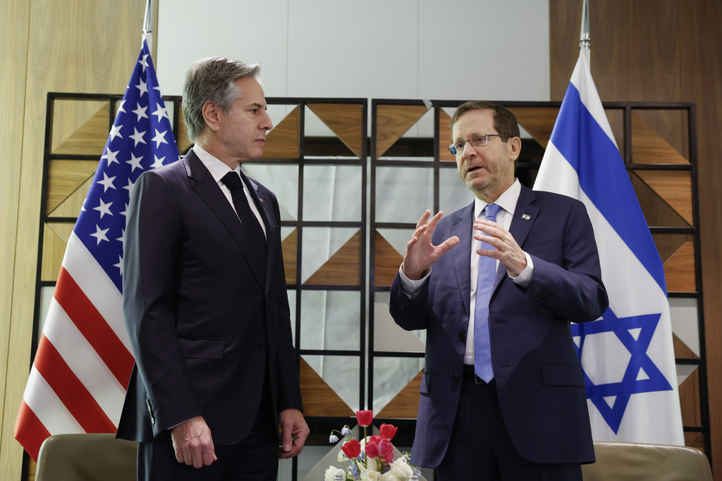 Американският държавен секретар Антъни Блинкън пристигна в Израел пореден етап