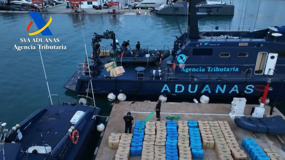 Испанските власти са конфискували над осем тона хашиш на остров