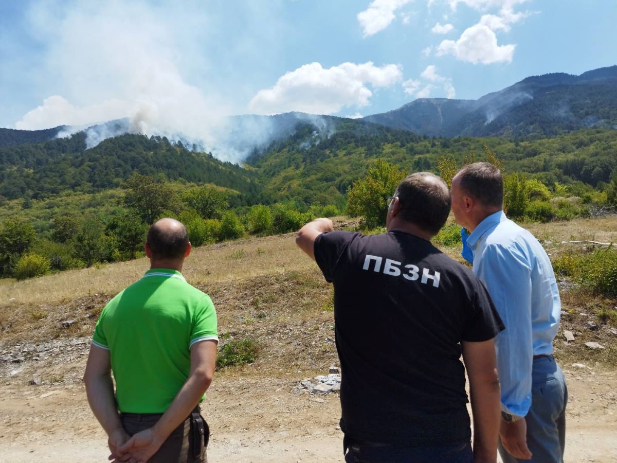 Pojar Pojarni Pozhar Pozharni Blagoevgrad Slavyanka BGNES