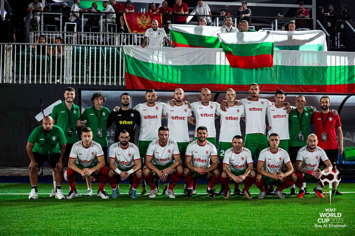 Националният отбор на България разгроми Оман с 9:0 в последния