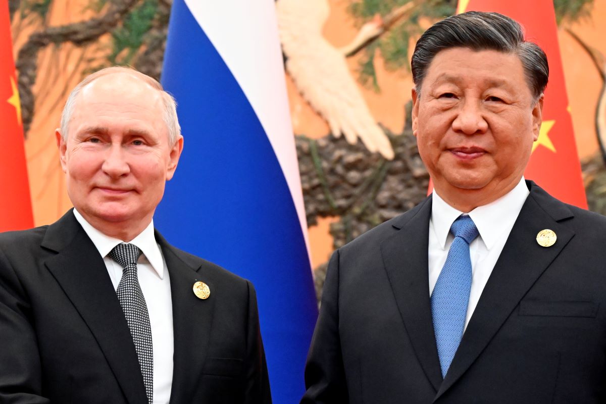 Putin Xi Jinping China Kitai Pekin AP