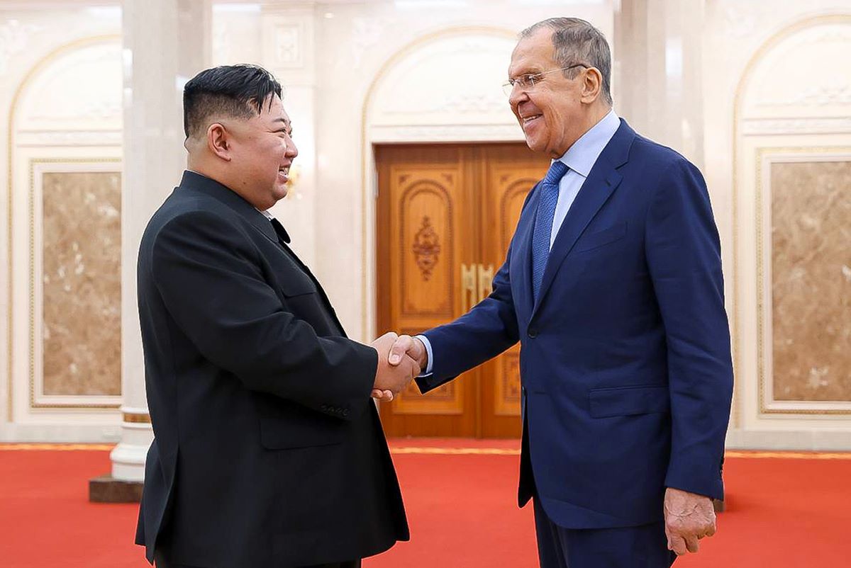Kim Jong Un Sergey Lavrov AP Russia North Korea