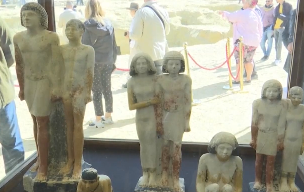 В Египет бяха представени десетки нови археологически открития Сред тях