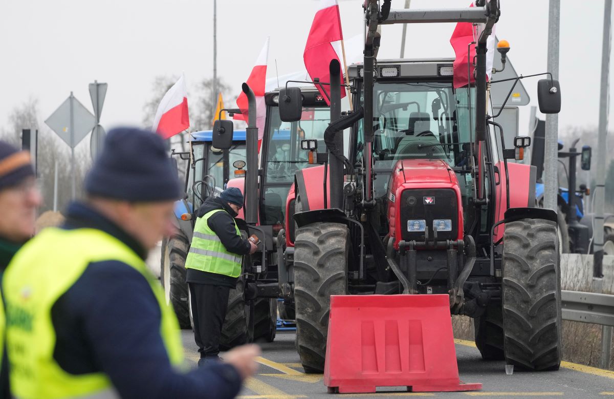 Фермерите в Полша организираха протести с цел да изразят недоволството
